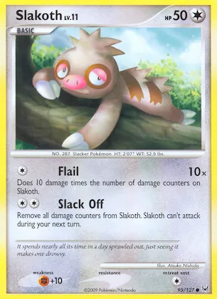 Slakoth #95 – Platinum