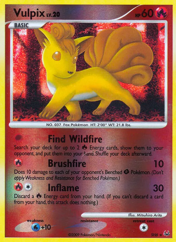 Vulpix #SH6 – Platinum