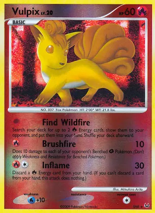 Vulpix #SH6 – Platinum