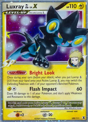 Luxray GL LV.X #109 – Rising Rivals