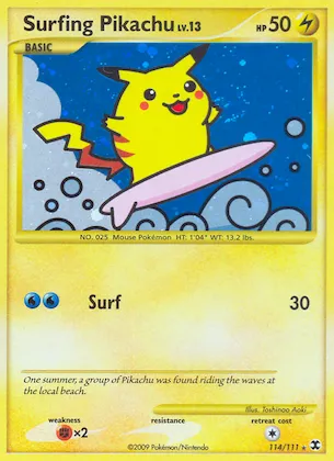 Surfing Pikachu #114 – Rising Rivals