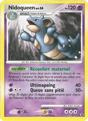 Nidoqueen Niv. 54 n° 30 – Rivaux Émergeants