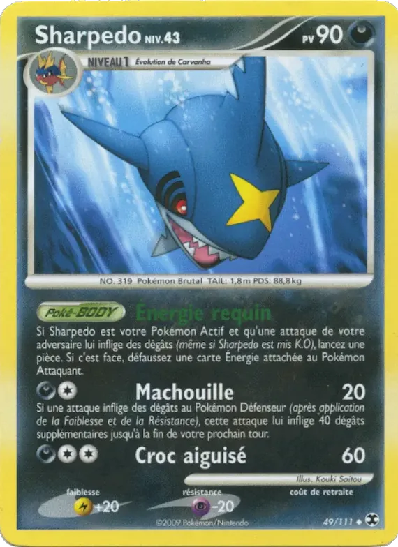 Sharpedo Niv. 43 49 – Rivaux Émergeants