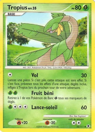 Tropius Niv. 35 n° 52 – Rivaux Émergeants