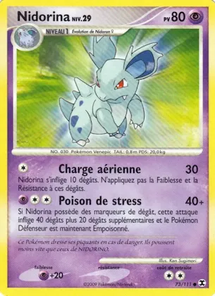 Nidorina Niv. 29 n° 73 – Rivaux Émergeants
