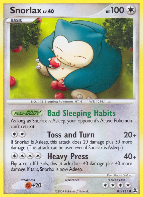 Snorlax #81 – Rising Rivals