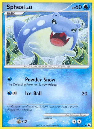 Spheal #82 – Rising Rivals