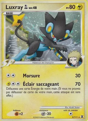 Luxray  Niv. 48 n° 9 – Rivaux Émergeants