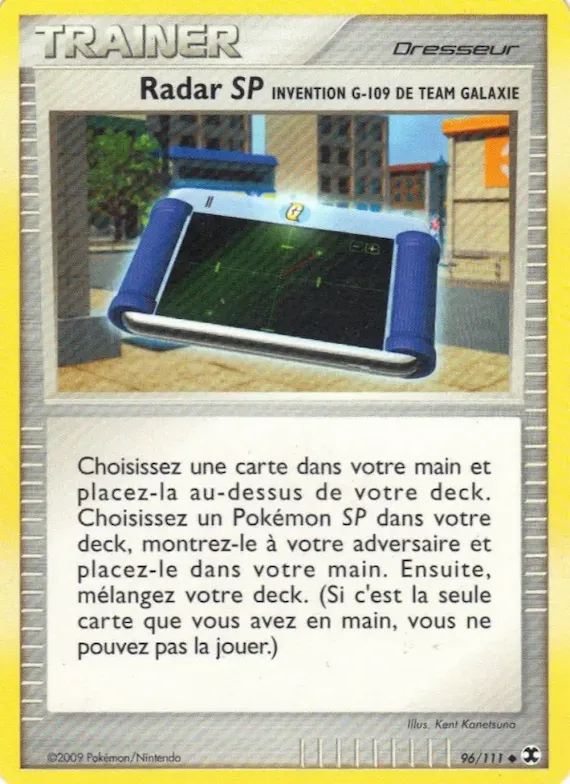 Radar SP Invention G-109 de Team Galaxie 96 – Rivaux Émergeants