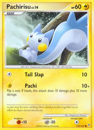 Pachirisu #118 – Supreme Victors
