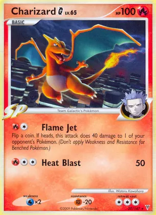 Charizard G #20 – Supreme Victors