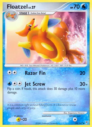Floatzel #58 – Supreme Victors
