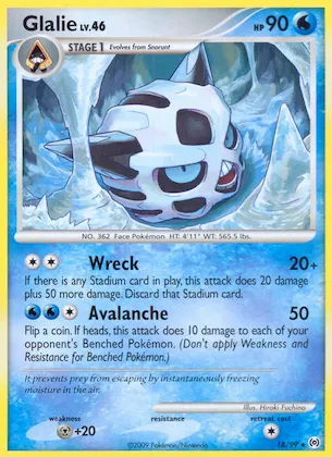 Glalie #18 – Arceus