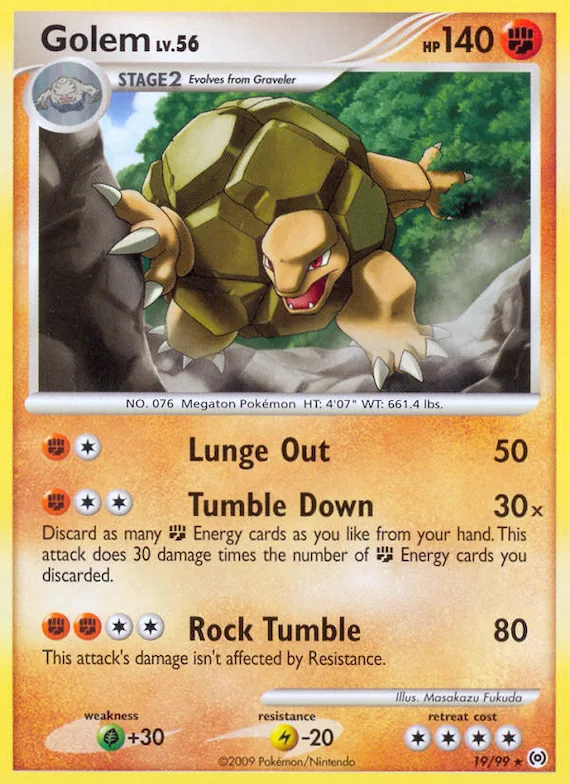 Golem #19 – Arceus