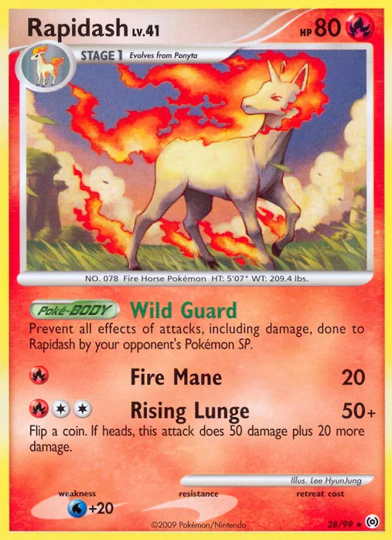 Rapidash #28 – Arceus