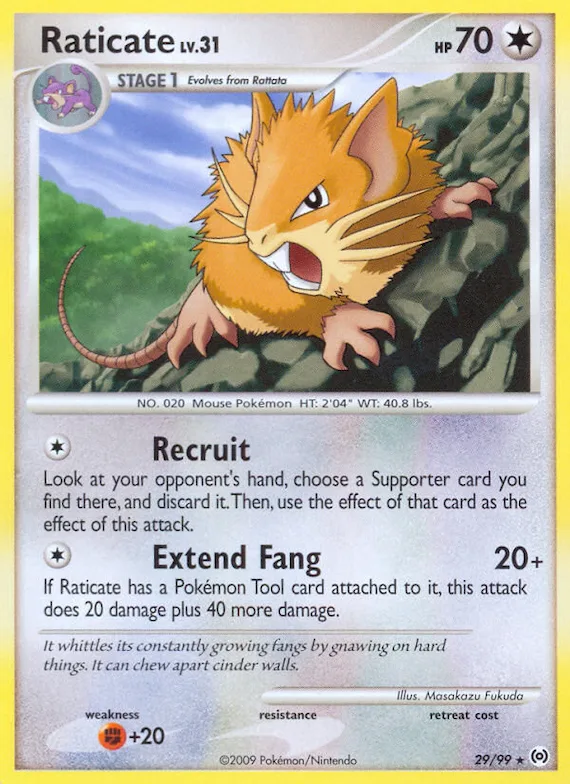 Raticate #29 – Arceus