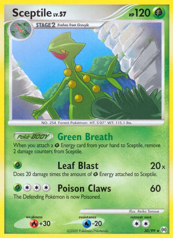 Sceptile #30 – Arceus