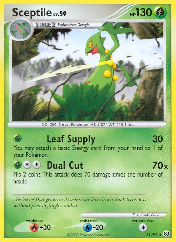 Sceptile #31 – Arceus