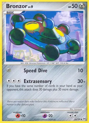 Bronzor n° 34 – Arceus