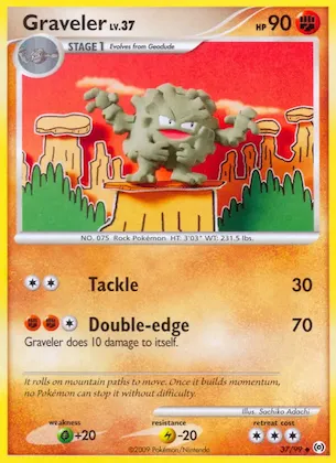 Graveler n° 37 – Arceus