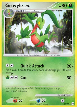 Grovyle #39 – Arceus