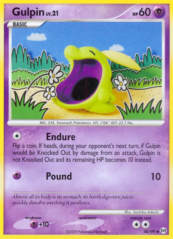 Gulpin #40 – Arceus