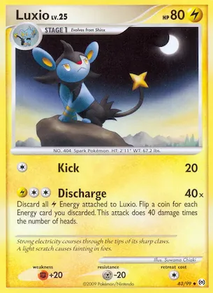 Luxio n° 43 – Arceus