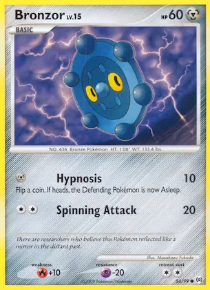 Bronzor n° 54 – Arceus
