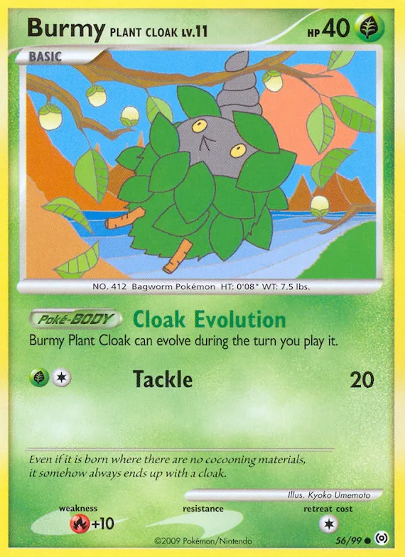 Burmy Pflanzenumhang 56 – Arceus