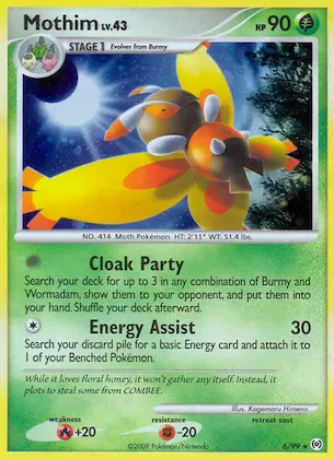 Mothim n° 6 – Arceus