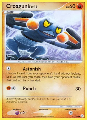 Croagunk #61 – Arceus