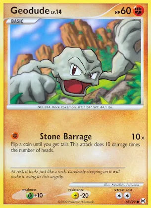 Geodude #65 – Arceus