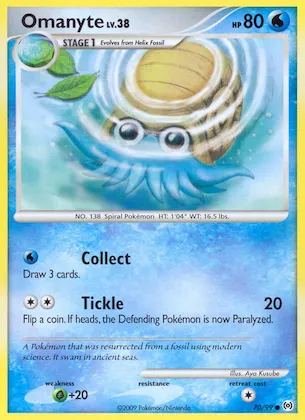 Omanyte #70 – Arceus