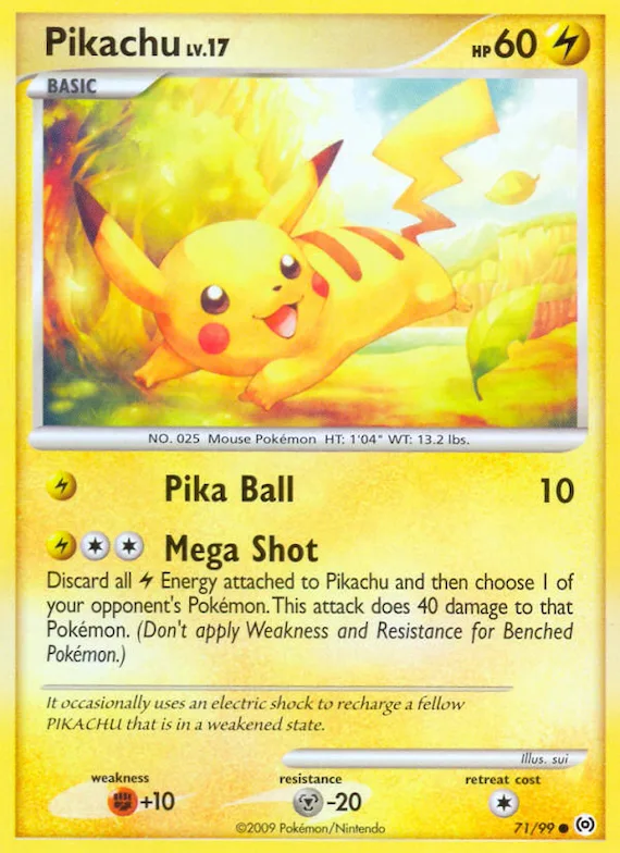 Pikachu #71 – Arceus