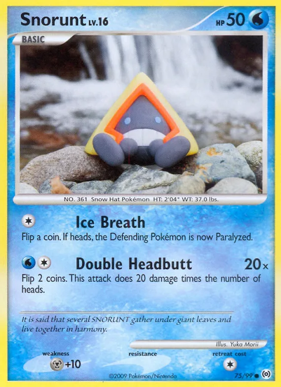 Snorunt #75 – Arceus