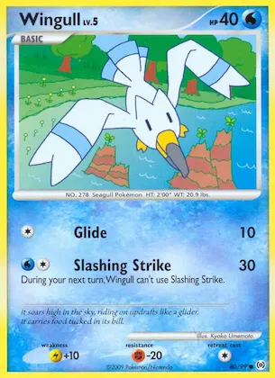 Wingull n° 80 – Arceus