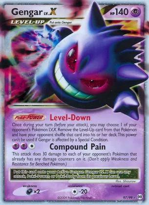 Gengar LV.X #97 – Arceus