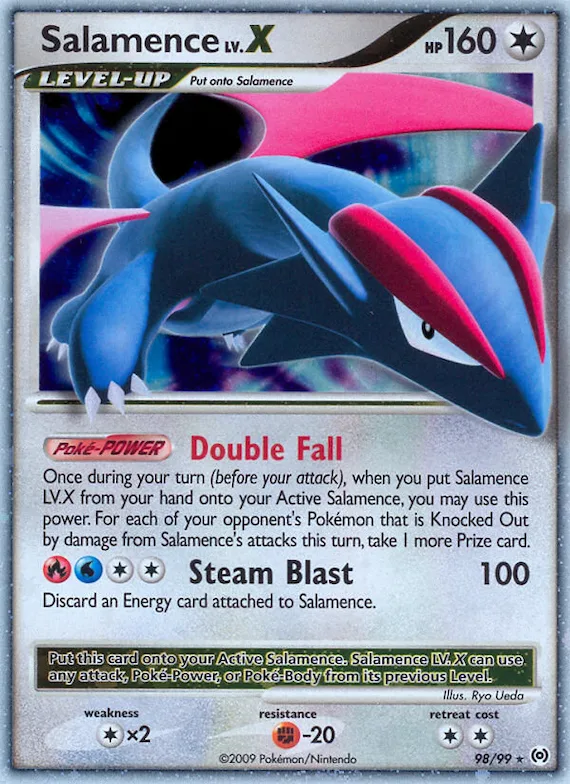 Salamence LV.X #98 – Arceus