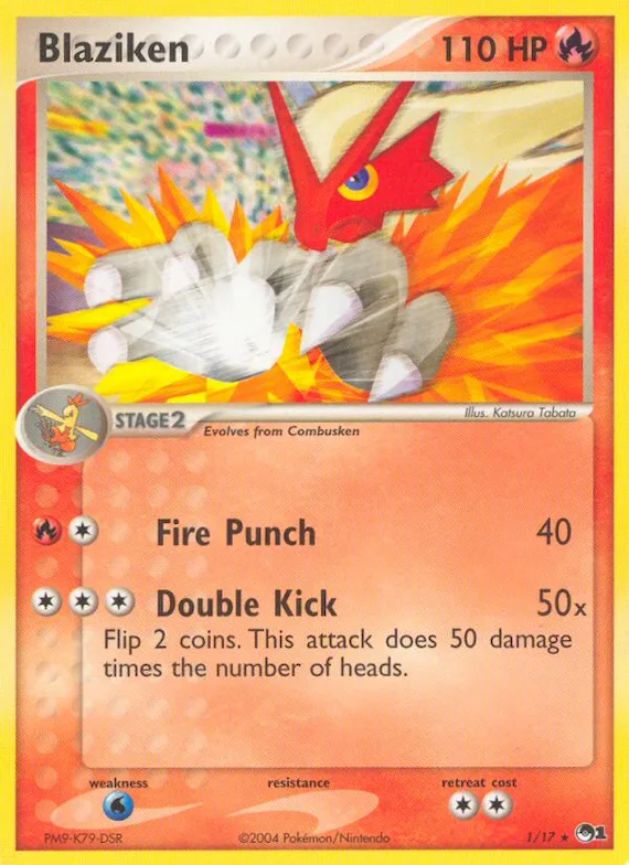 Blaziken #1 – POP Series 1