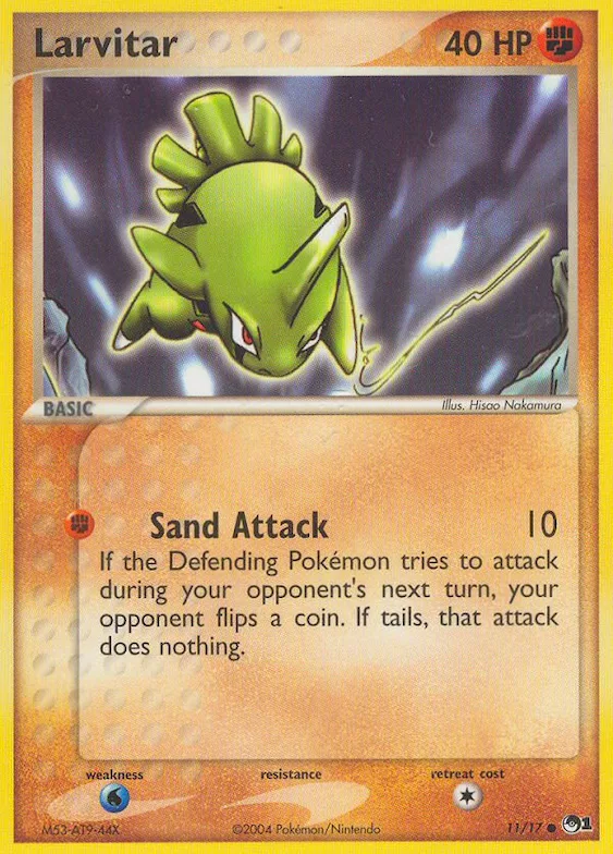 Larvitar #11 – POP Series 1