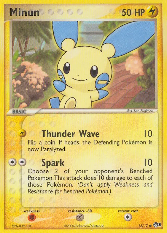 Minun #12 – POP Series 1