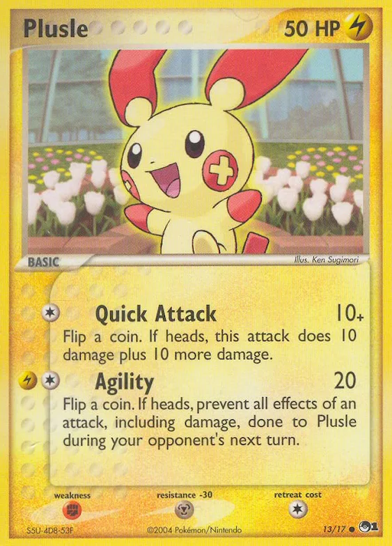 Plusle #13 – POP Series 1