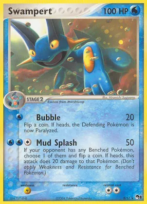 Swampert #5 – POP Series 1