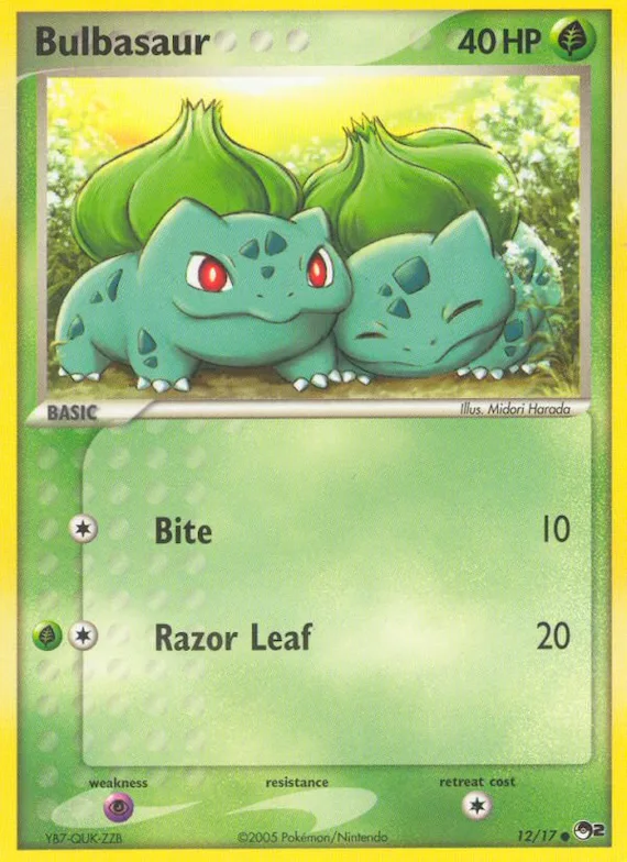 Bulbasaur #12 – POP Series 2