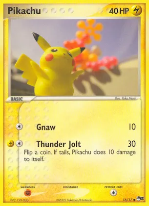 Pikachu #16 – POP Series 2