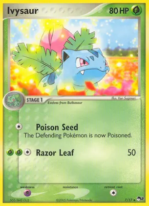 Ivysaur Nr. 7 – POP Series 2