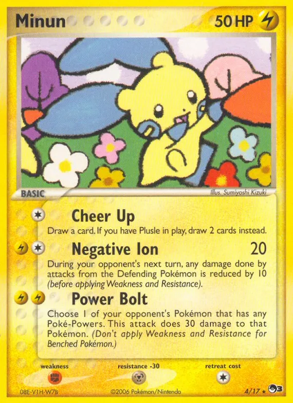 Minun #4 – POP Series 3