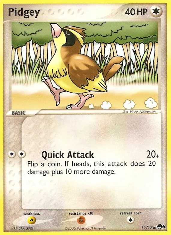 Pidgey #12 – POP Series 4