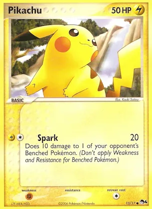 Pikachu #13 – POP Series 4