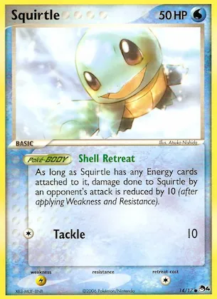 Squirtle Nr. 14 – POP Series 4